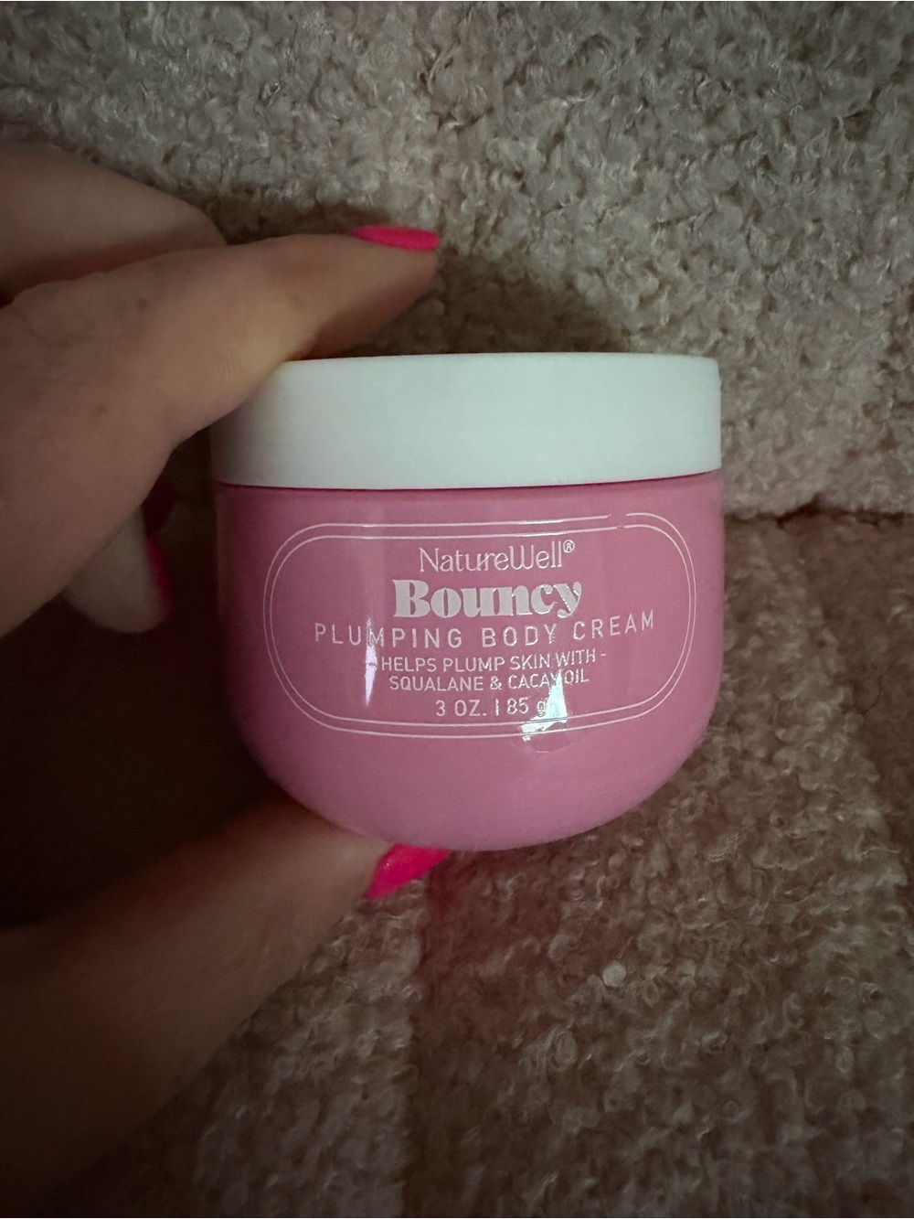 NatureWell Bouncy Plumping Body Cream — Pink